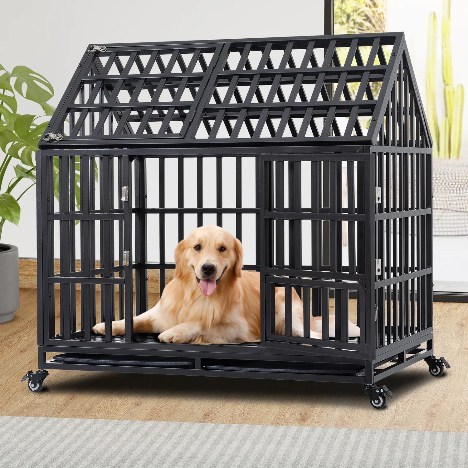 Heavy-Duty Metal Crates & Cages