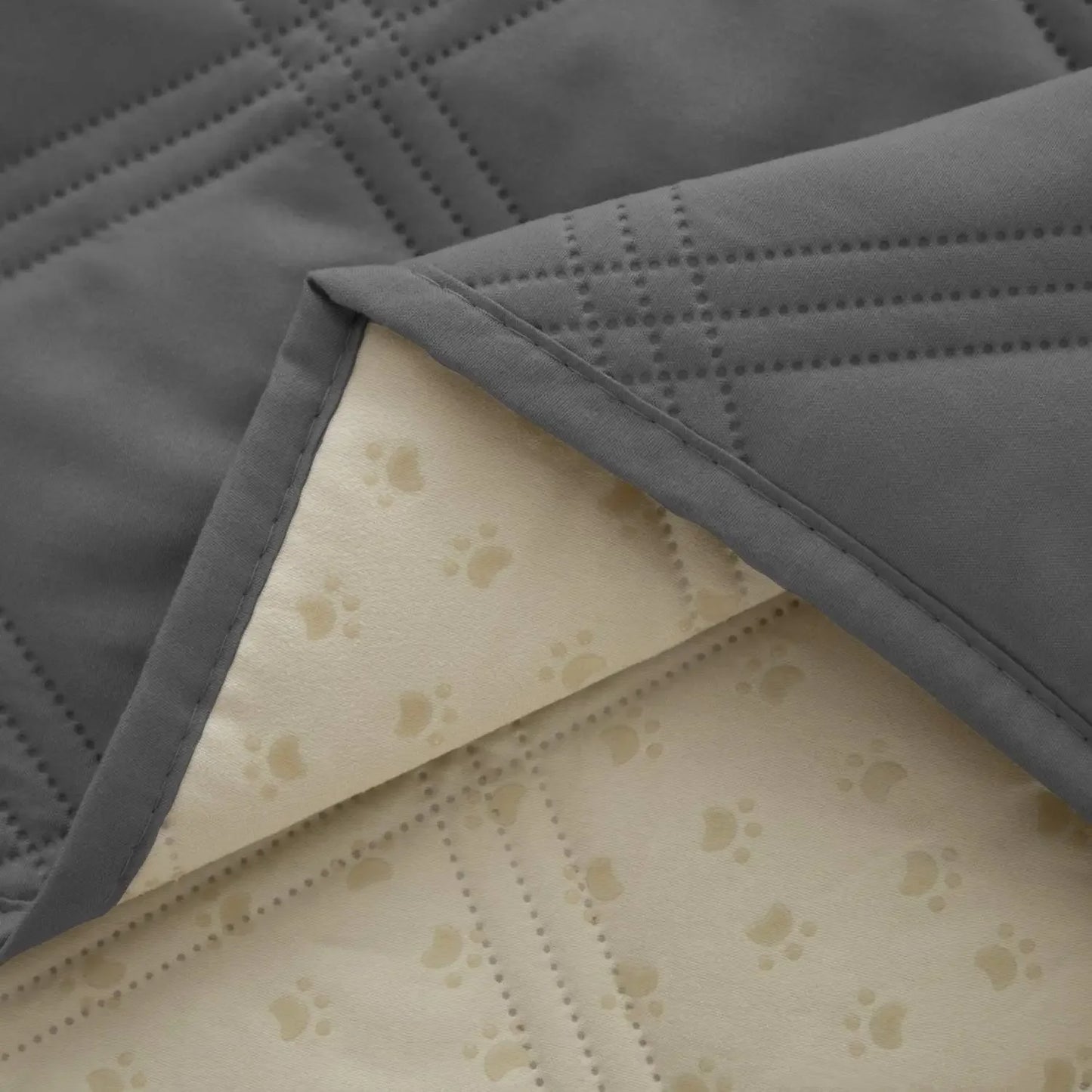 Waterproof Dog Bed Cover Pet Blanket with Anti-Slip Back for Furniture Couch Sofa
