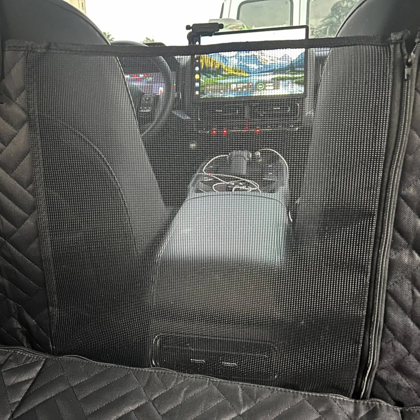 Dog Car Seat Cover 600D PVC Oxford Cloth Waterproofing Back Seat Covers Heavy Duty Scratch Proof Anti Slip Dog Car Hammock