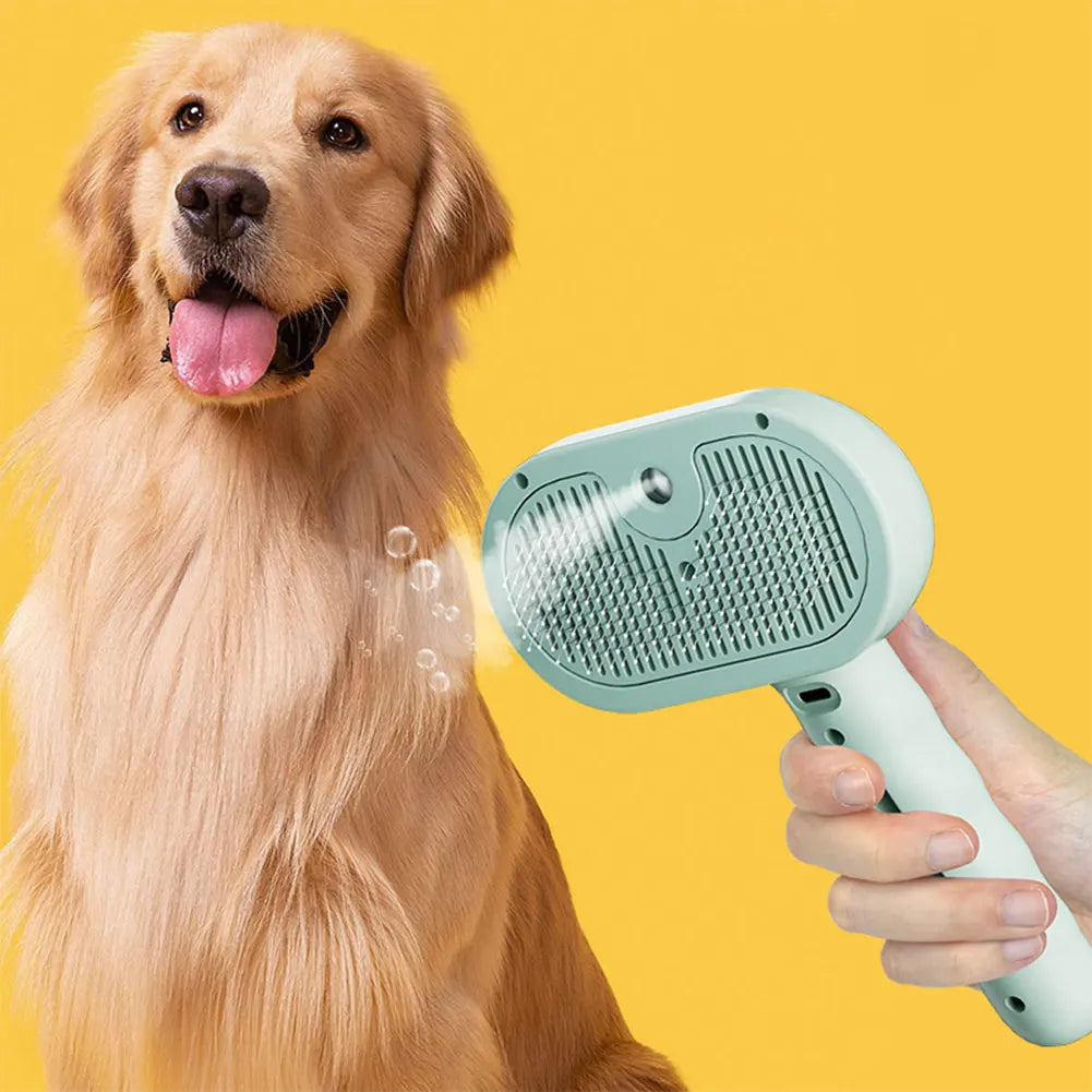 3 in 1 Cat Steam Brush Cat Hair Brush Dog Brush Pet Hair Cleaning Brush Comb for Shedding & Grooming for Cats Dogs Small Animals