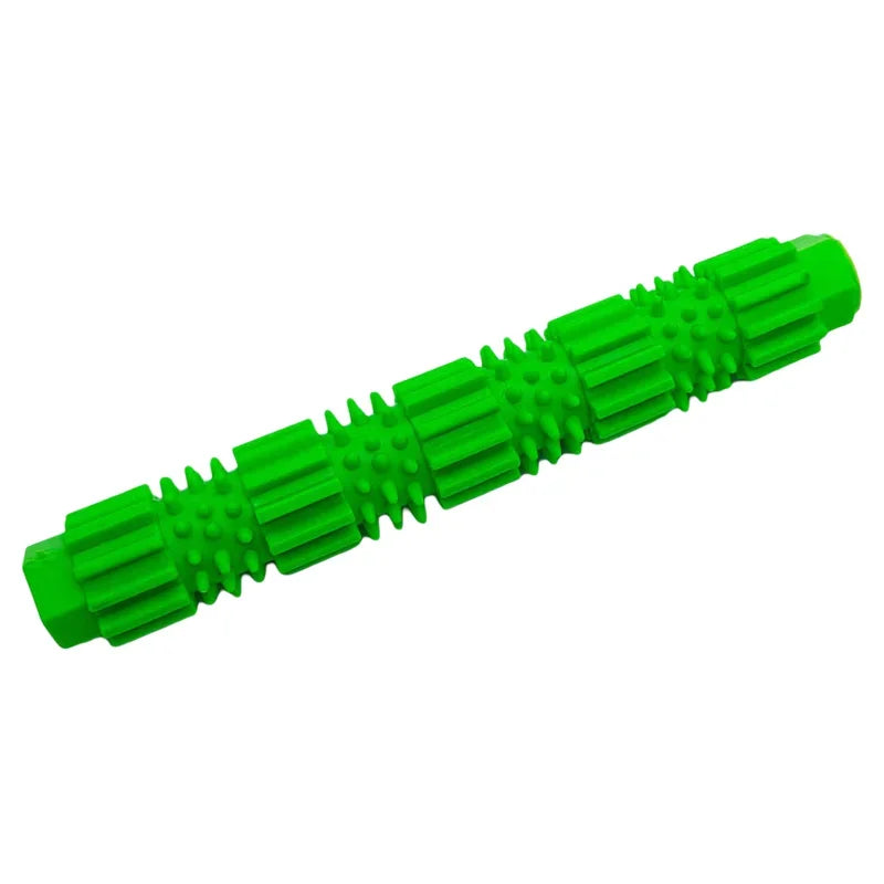 Indestructible Cooling Chew Toy - TPR Treat Dispenser for Aggressive Chewers, Summer Teeth Cleaning & Squeaking Fun
