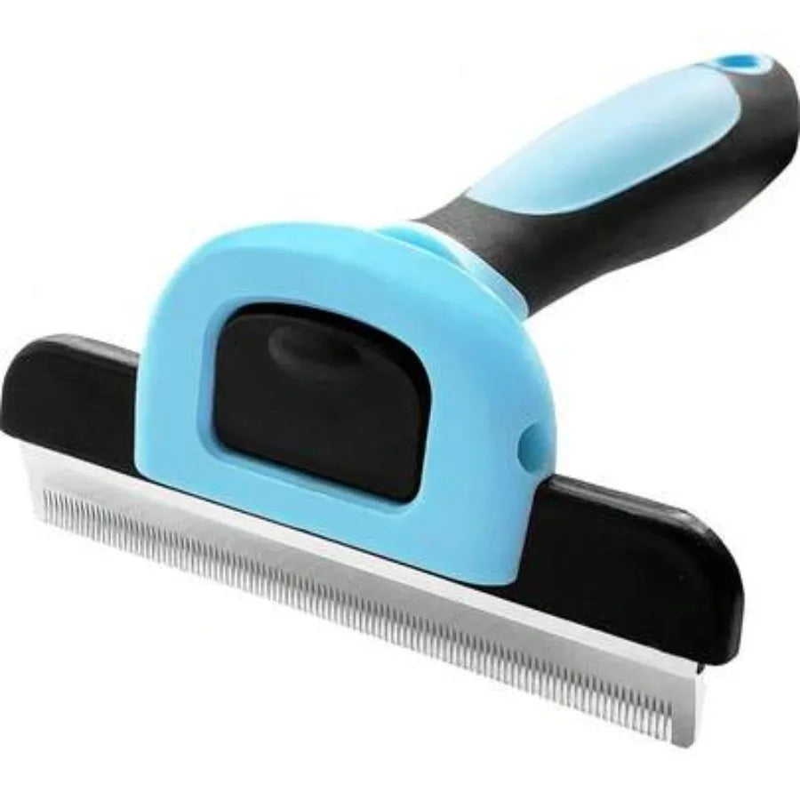 【New style】PDT- 1001 Professional Pet De Shedding Comb Tool Blue