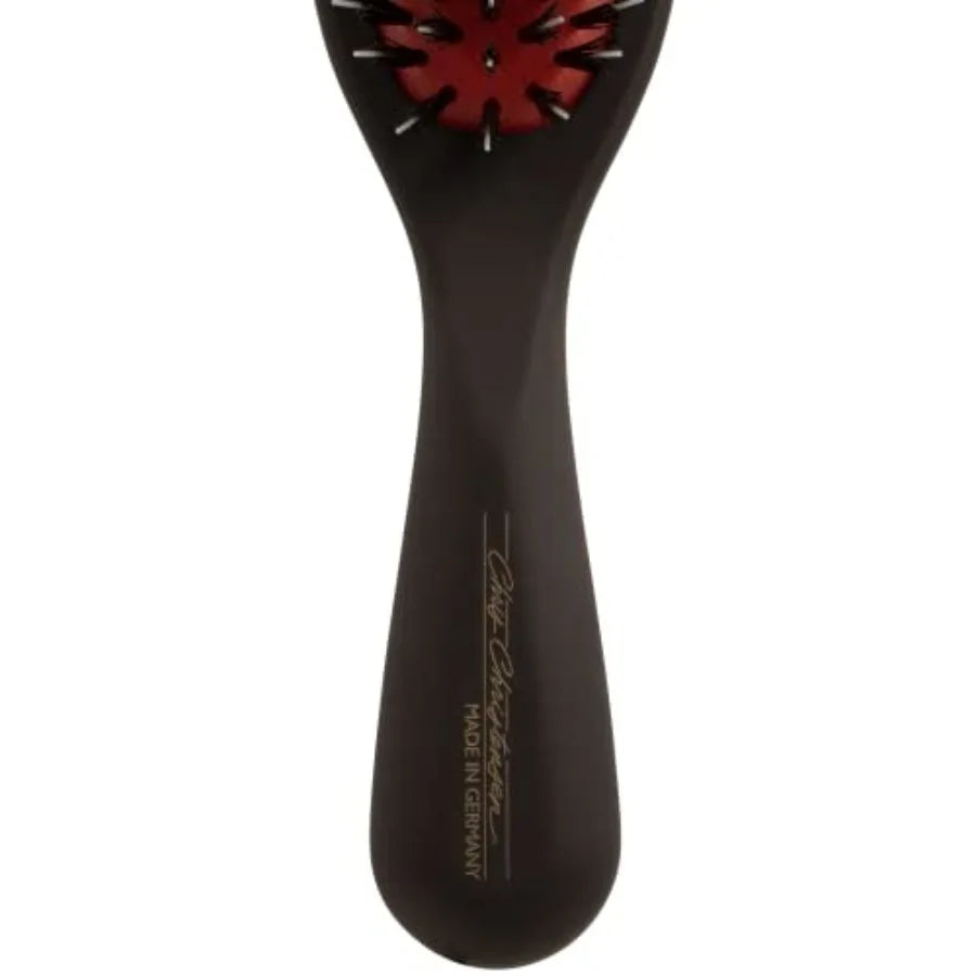 Chris Christensen Andreas Dog Brush Mason-Pearson Style Boar and Nylon Bristle Brush Groom Like a Professional Lightweight Beec
