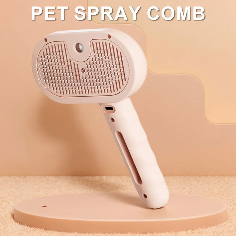 3 in 1 Cat Steam Brush Cat Hair Brush Dog Brush Pet Hair Cleaning Brush Comb for Shedding & Grooming for Cats Dogs Small Animals