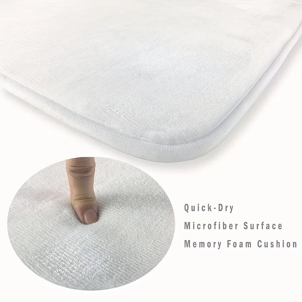 Cute Animal Wind Door Welcome Floor Mat, Bathroom Bathroom Universal Carpet, Wear-resistant, Flannel Easy To Clean Kitchen Rug, VIKAMA Carpet