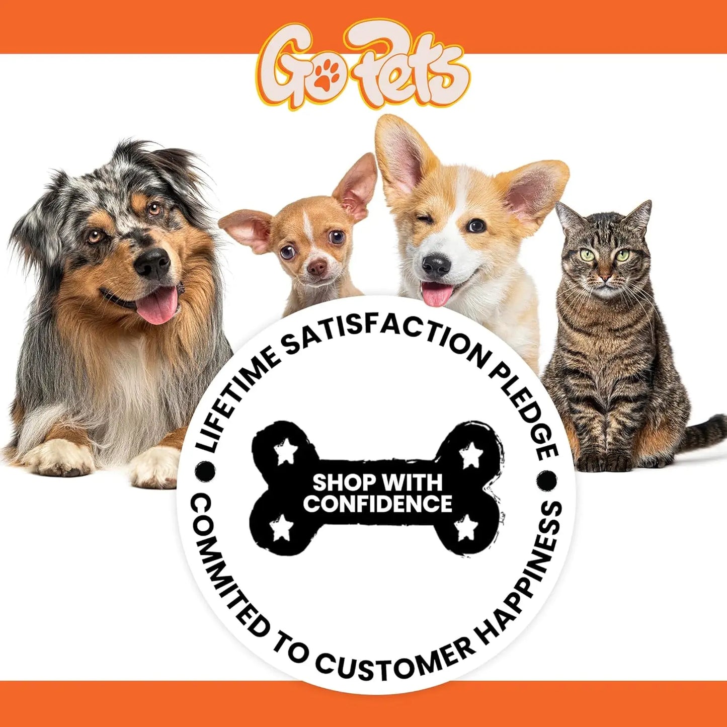2-in-1 Dematting Comb for Dogs & Cats, Double-Sided Grooming Brush for Shedding, Undercoat Mat Tool for Long Haired Pets
