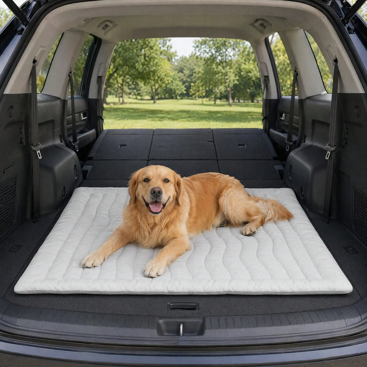 Non-Slip Washable Pet Cooling Mat Blanket, Portable Self-Cool Ice Pad for Dogs & Cats, Durable Extra Large Cooling Bed