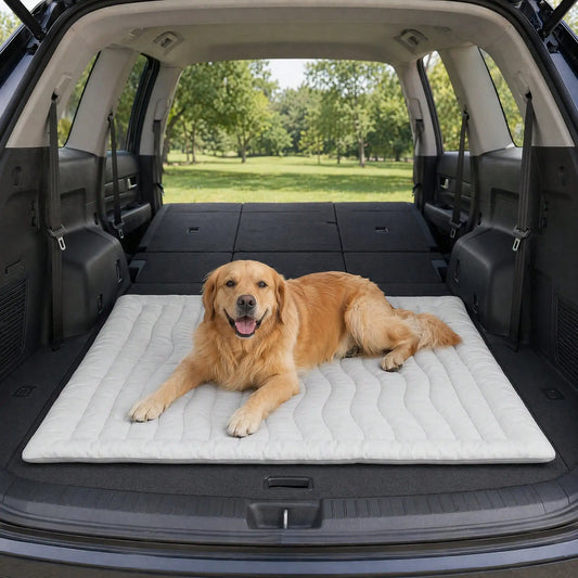 Non-Slip Washable Pet Cooling Mat Blanket, Portable Self-Cool Ice Pad for Dogs & Cats, Durable Extra Large Cooling Bed